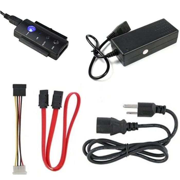Адаптер для жесткого диска с USB 2 0 на IDE SATA S ATA 5 3 SATA|adapter sd|usb power charger adapterusb hard drive network