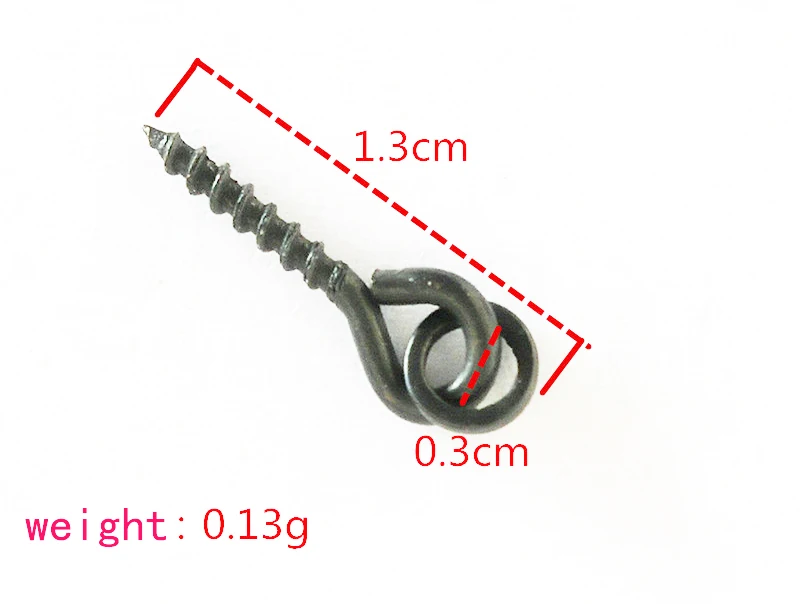 Карпа для рыбалки винт Бойла с кольцом выдвижная зеленая искусственная кожа