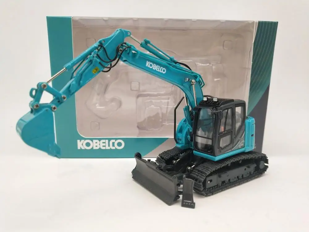 

ROS 1/50 KOBELCO ED160BR-5 Ultra Small Round Excavator Geen Diecast Model Toy