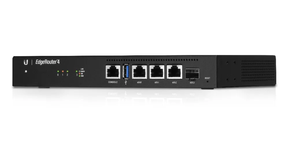 Ubiquiti EdgeMAX EdgeRouter ER 4 усовершенствованный высокопроизводительный маршрутизатор