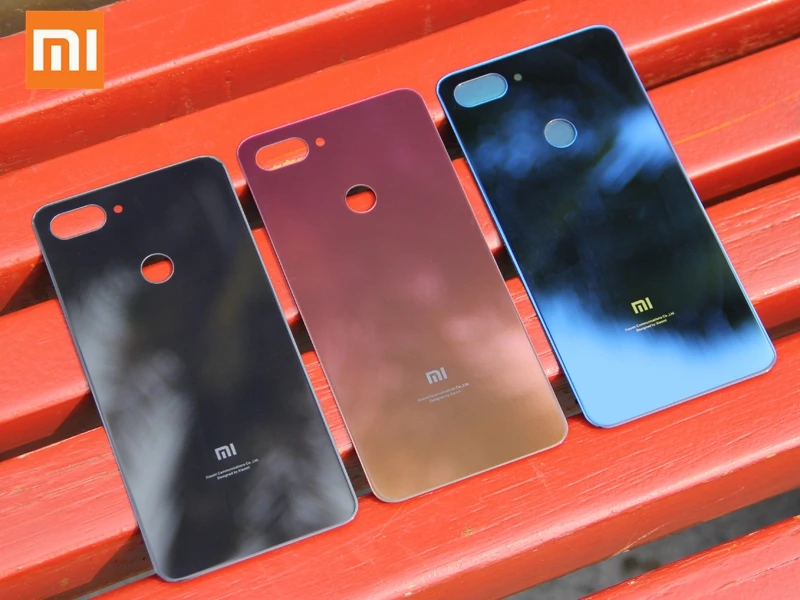 Xiao mi, стеклянная задняя крышка для Xiaomi mi 8 Lite mi 8 Lite, задний корпус, защитная задняя крышка, чехол для телефона