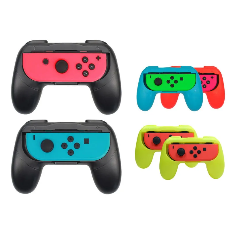 Левый + правый кронштейн Joycon Держатель Ручка Рукоятка чехол для контроллера Nintendo