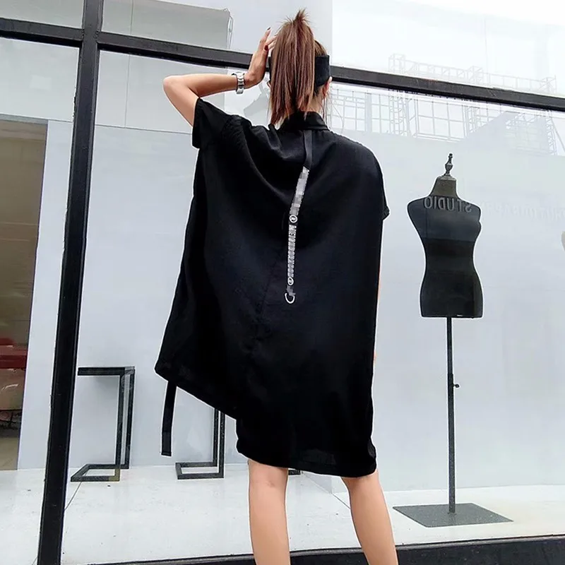 TWOTWINSTYLE пикантные с открытыми плечами Женские рубашки Блузка Топ короткий рукав