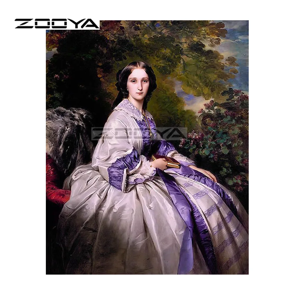 

ZOOYA Sale Diamond Embroidery 5D DIY Diamond Painting Pictures Of Rhinestones Beauty Cross-Stitch Diamond Mosaic R2083
