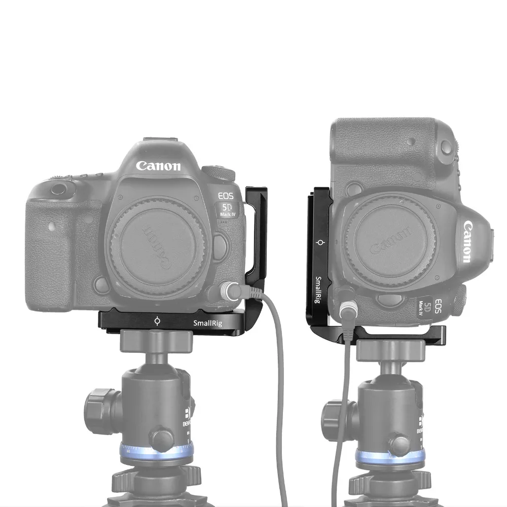 SmallRig DSLR Camera QR Plate L Bracket for Canon 5D Mark IV III Quick Release For Tripod Attach 2202 | Электроника