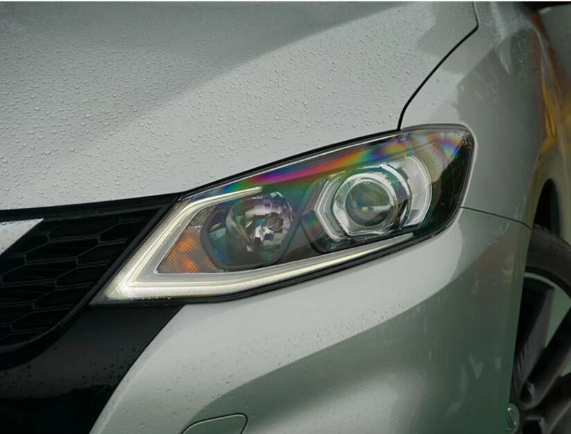 HID 2014 ~ 2015/2016 2018 Стайлинг автомобиля фары Tiida Micra Titan versa Room sentra Tsuru stagea RogueTiida передняя