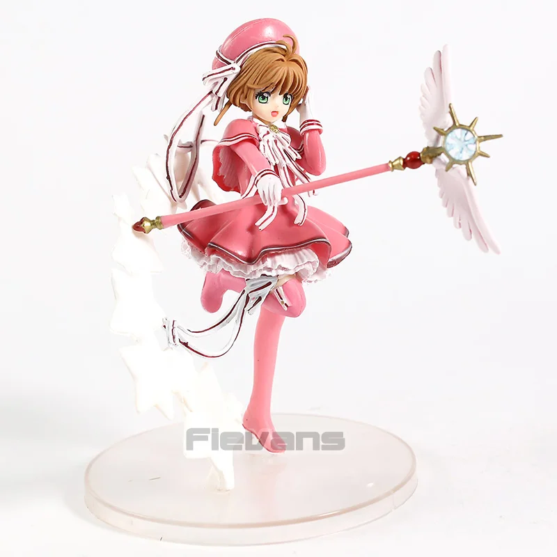 CardCaptor Сакура прозрачная карта Сакура КИНОМОТО ПВХ фигурка Коллекционная модель игрушки