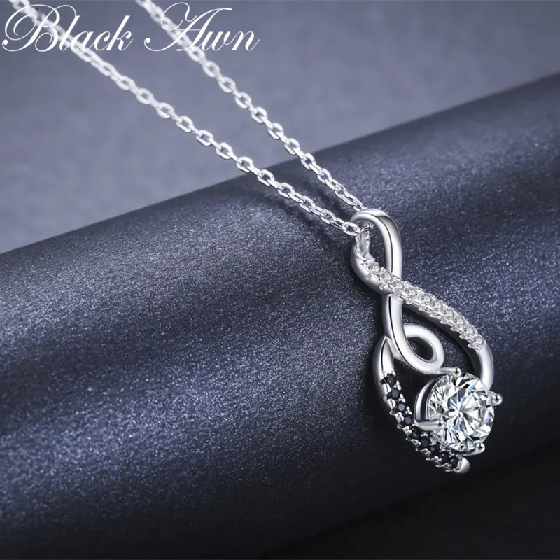Женское ожерелье из серебра 100% пробы P081|jewelry necklace pendants|jewelry pendantjewelry black |