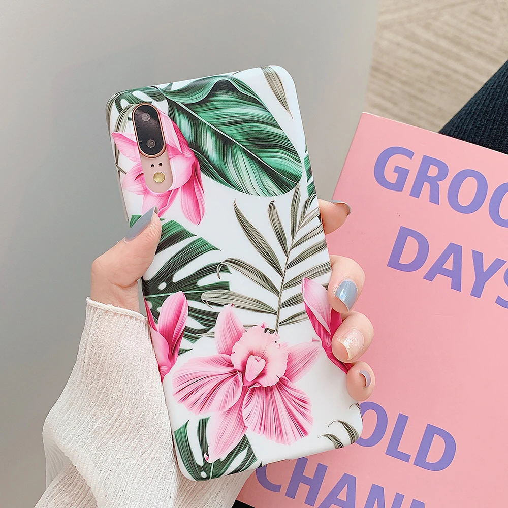 Ретро зеленый лист чехол для телефона для huawei mate 30 Lite mate 30 Pro P20 P30 Lite P20 P30 Pro mate 20 чехол мягкий IMD чехол для задней панели телефона - Цвет: a