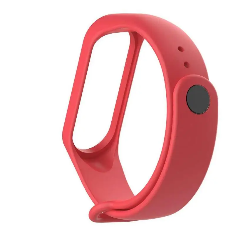 mi Band 3 Силиконовый ремешок для наручных браслетов сменный цветной ремешок для оригинальных Xiaomi mi 3 резиновых браслетов