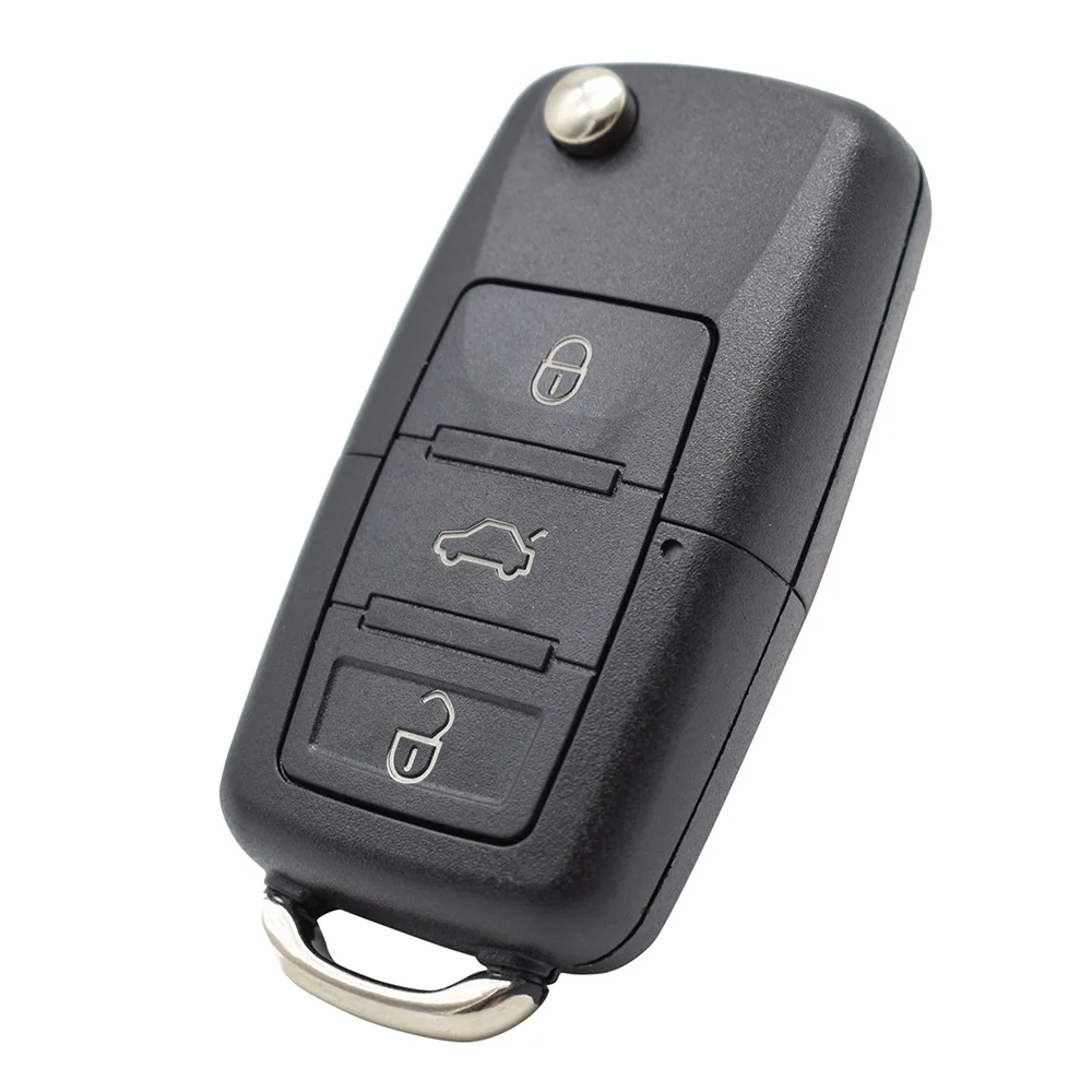 3 корпус для ключей на кнопке VW Golf MK6 Polo Bora Beetle Tiguan Passat Caddy Scirocco чехол брелока