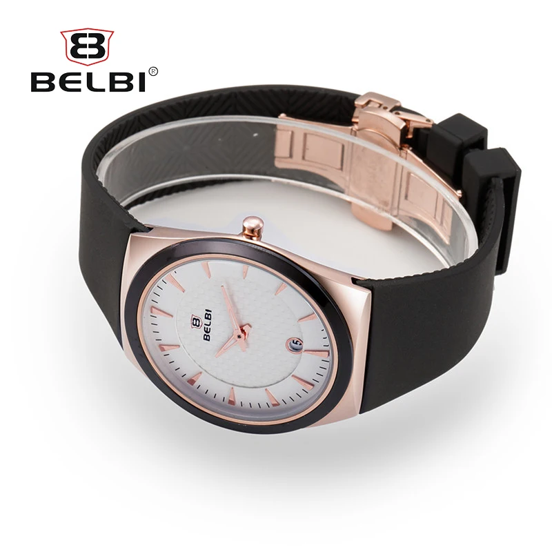 BELBI новые мужские наручные часы PU наивысшего качества спортивные кварцевые