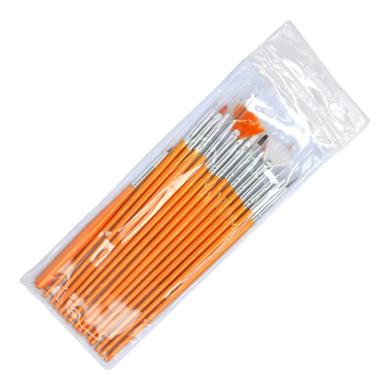 

15PCS/Pack Professional Acrylic Nail Painting Drawing Pen,Designed UV Gel False Nails Decoration Tools 35