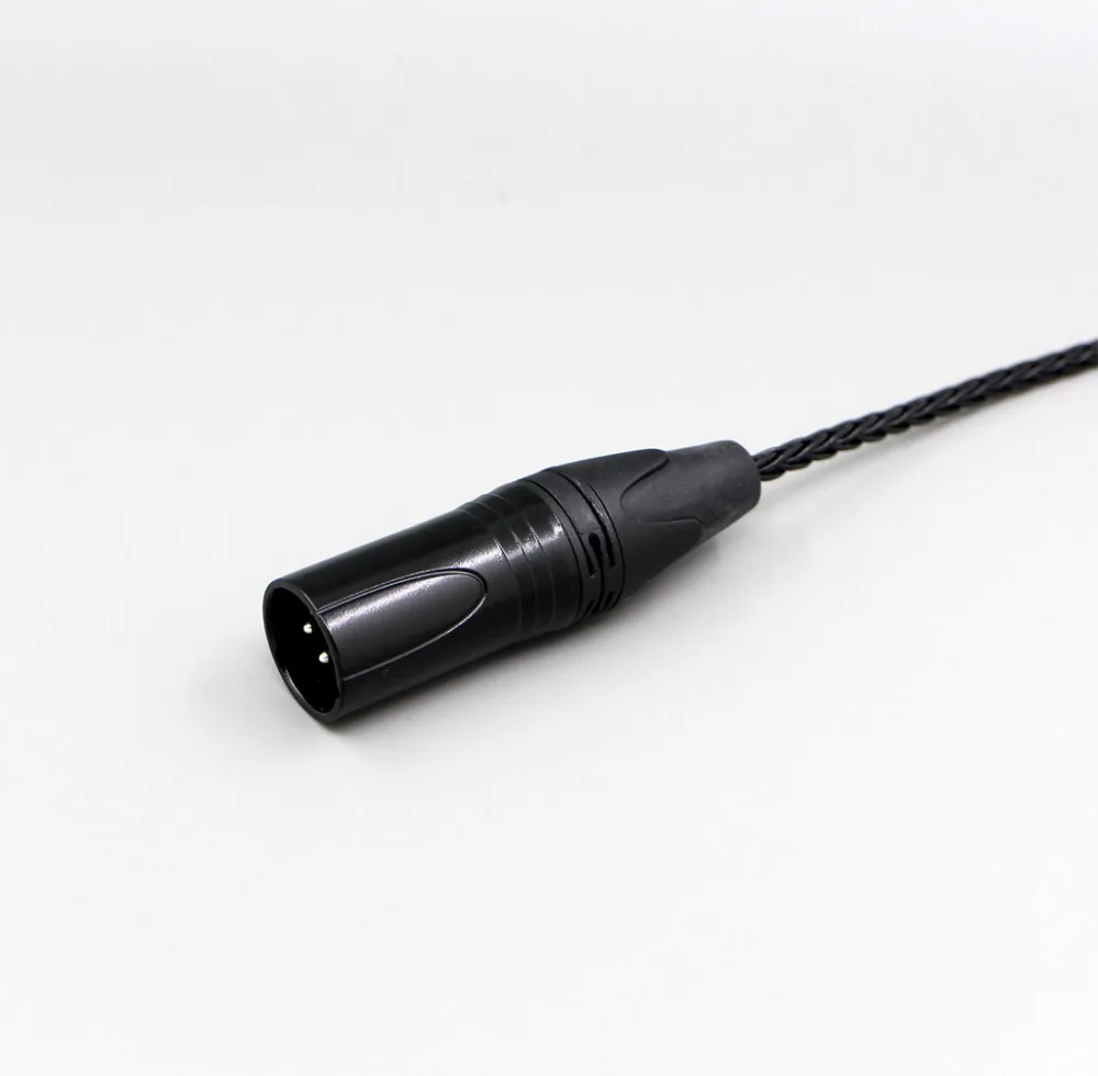 XLR сбалансированный 3,5 мм 2,5 мм 8 ядер посеребренный для наушников кабель для Sennheiser IE40 Pro LN006355