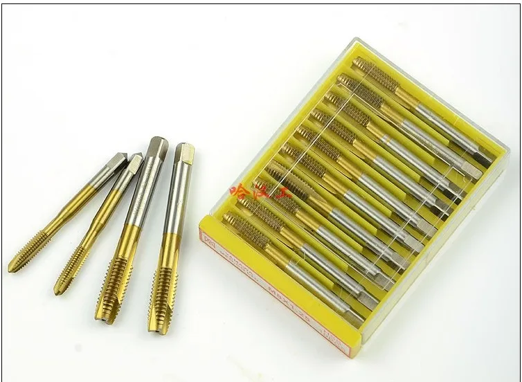 YAMAWA HSS E прямая флейта Резьба Кран m8x1 10 шт./лот Бесплатная доставка|thread tap|tap threadyamawa