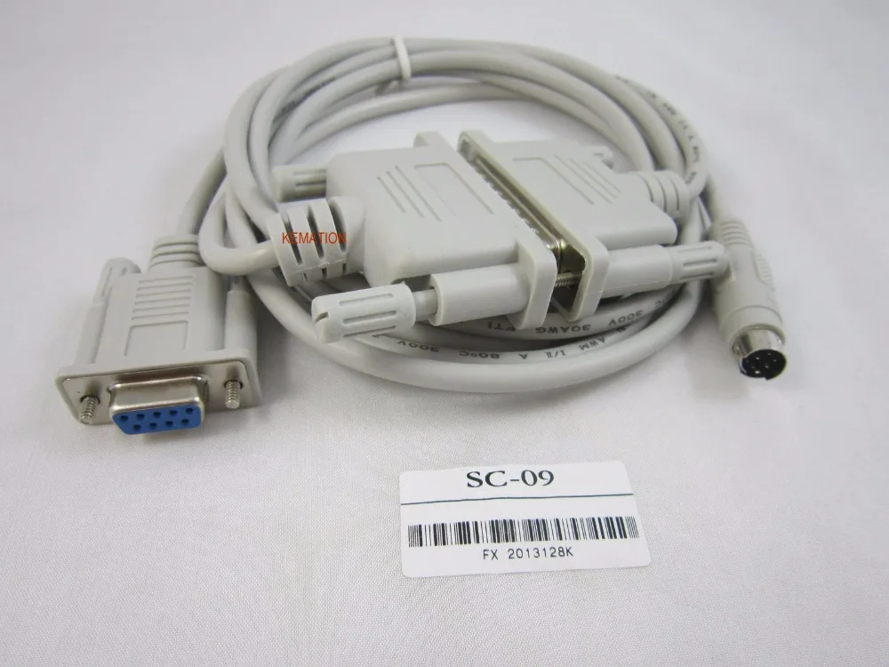 SC 09 SC09 Кабель для программирования FX и A series PLC 2 5 M|cable 2|cable forcable programming |