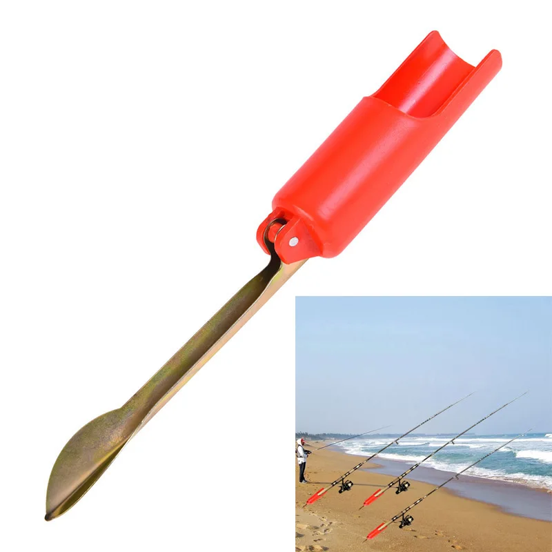 Новый складной держатель удочки стойка пластиковая железная удочка Кронштейн