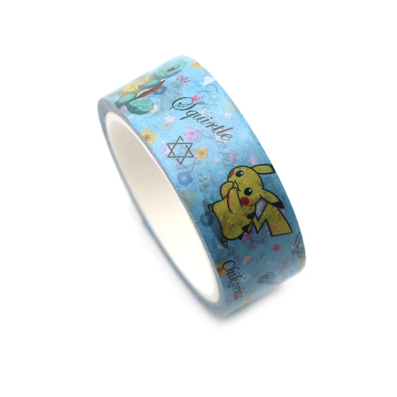 Pocket Monster kawaii мультфильм DIY Скрапбукинг липкая клейкая бумага Васи маскирующая лента печатные узоры наклейки E0615
