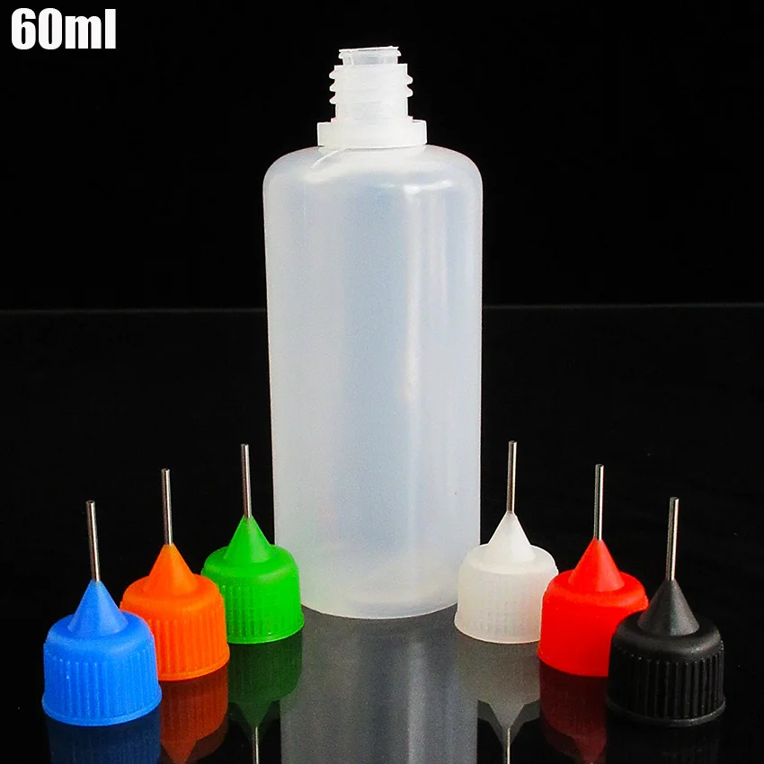 5 шт. пластиковые бутылки для жидкого никотина 60 мл