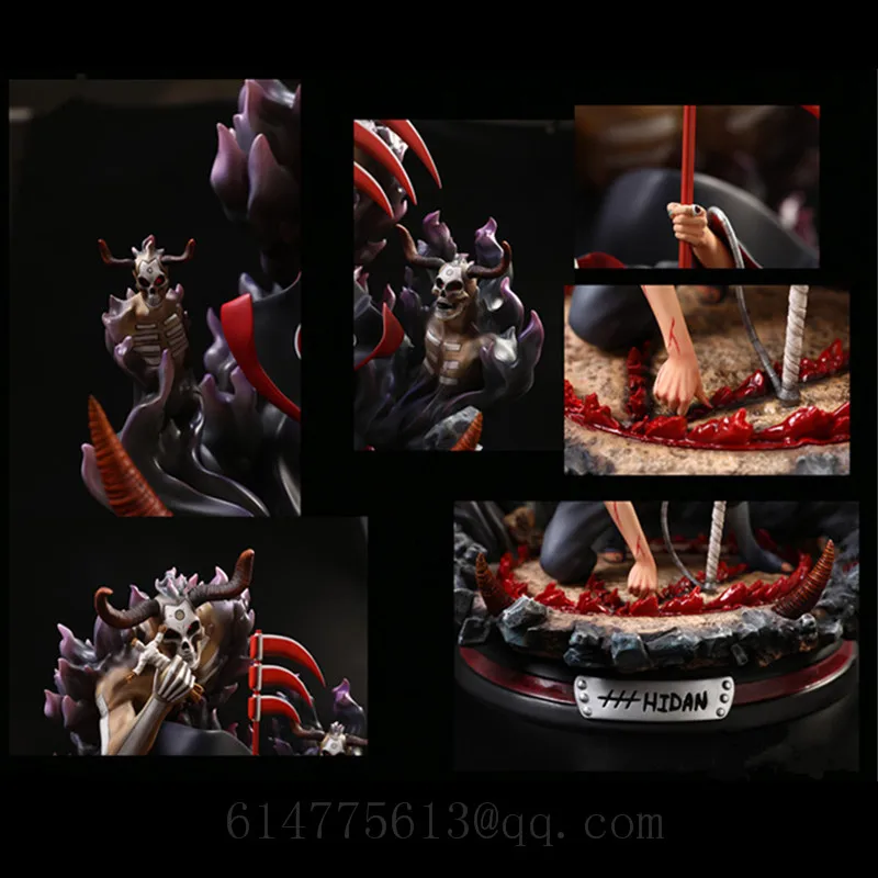Аниме Наруто GK ограниченная статуя Акацуки злой Бог Grim Reaper Hidan Undead комбинированная фигурка Коллекционная модель игрушки Y768