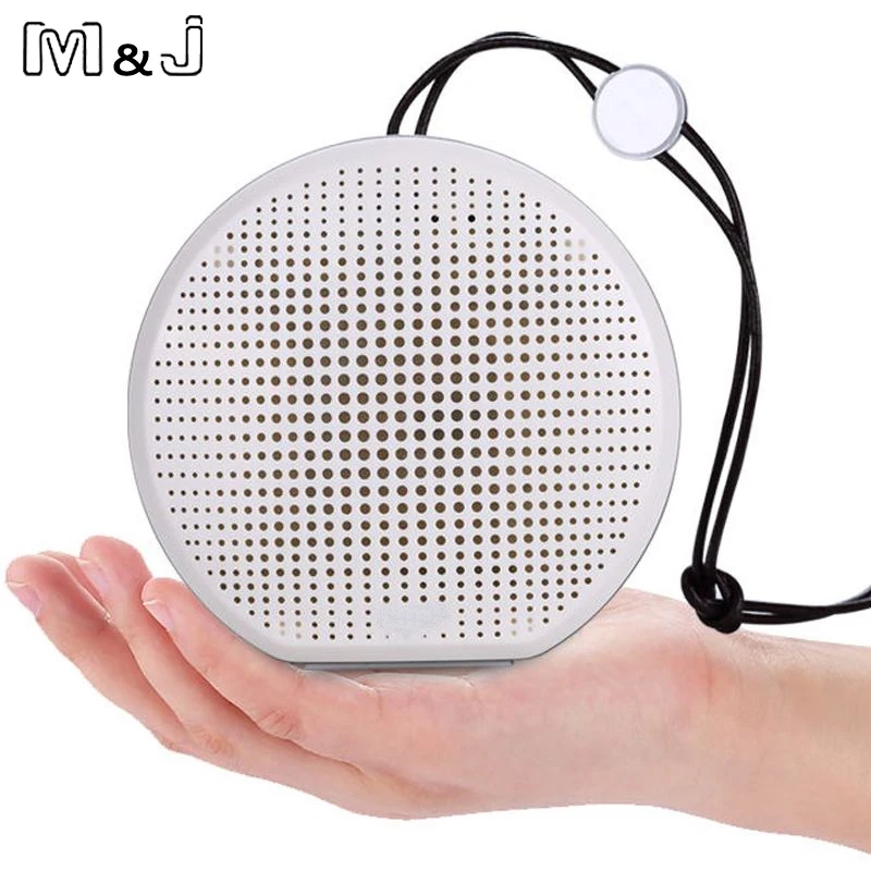 M & J Y100 стерео Портативный беспроводной Bluetooth динамик мини сабвуфер с микрофоном