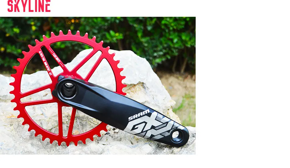 Пройти QUEST GXP велосипедная передняя звезда 38 T/40 T/42 T 0 мм смещение MTB Горный велосипедная Звездочка для Sram XX1 eagle XO1 X1 GX X9 Кривошипные части