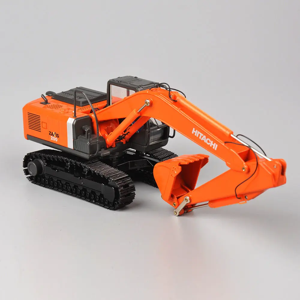 Hiachi 1/50 масштаб Zaxis ZH200 экскаватор литая модель треков автомобиль игрушки грузовик автомобиль литье под давлением Модель Коллекция литья под давлением