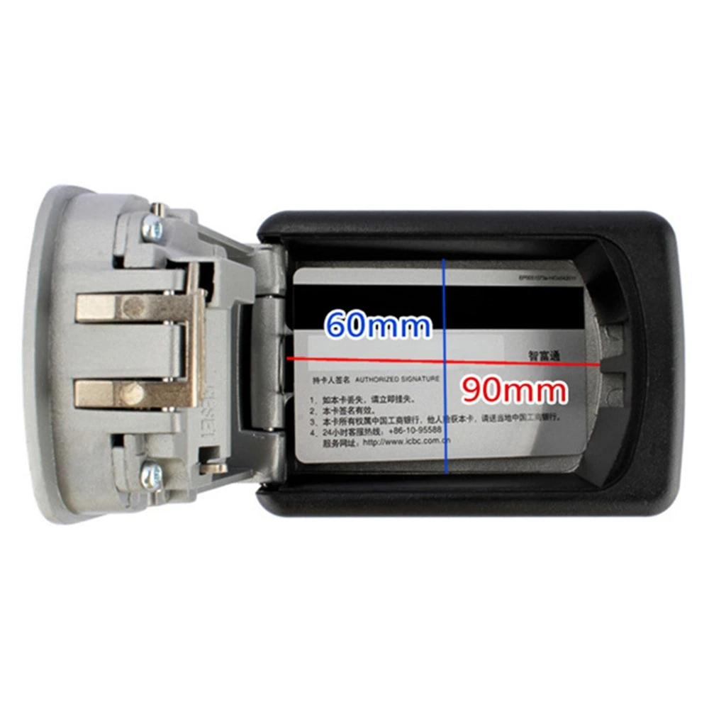 Открытый сейф для ключей органайзер с 4 значным настенным креплением комбинация