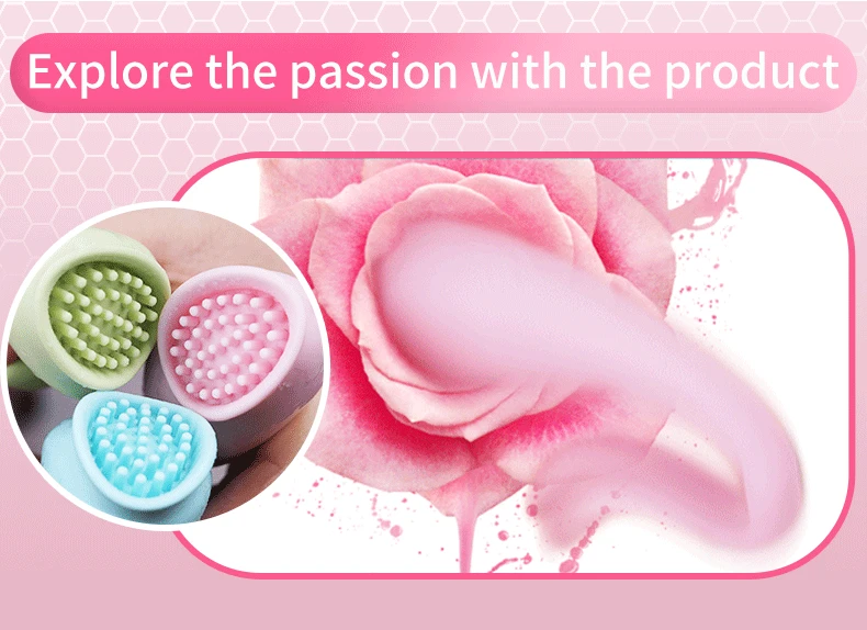 Массаж киски Женский мастурбатор Стимулятор клитора мощный лизать Вибратор в