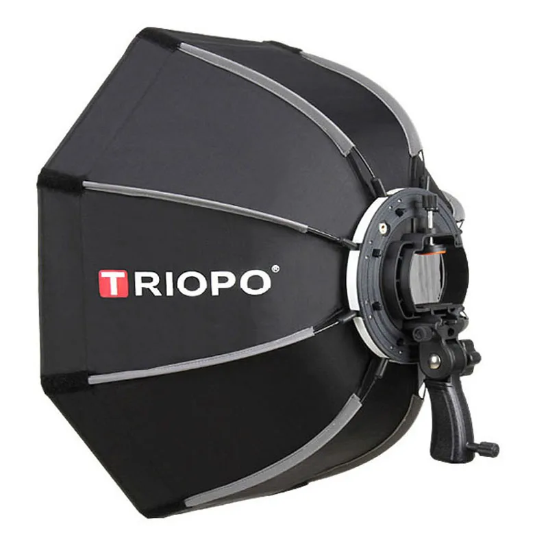 TRIOPO 65 см портативный открытый восьмиугольный зонтик софтбокс для Godox V860II TT600 TT685 YN560 III IV TR-988 вспышка Speedlite софтбокс