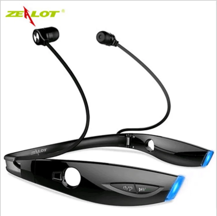 Zealot H1 спортивные беспроводные Bluetooth наушники пот доказательство складной модная