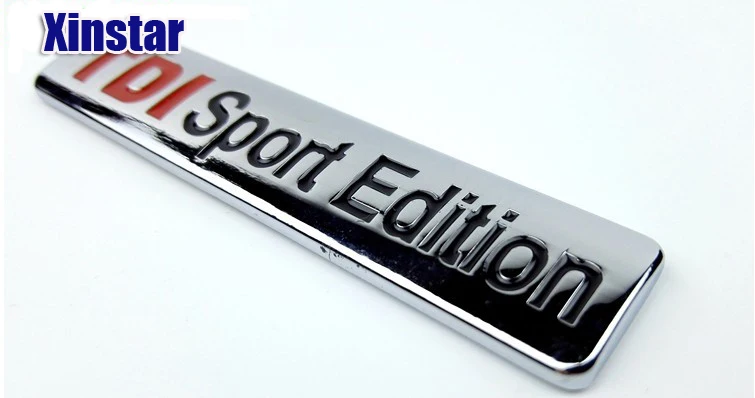 Задняя наклейка из АБС материала TDI SPORT EDTION для Volkswagen VW Golf 6 7 GTI CC Sagitar Bora Passat Touran|sticker