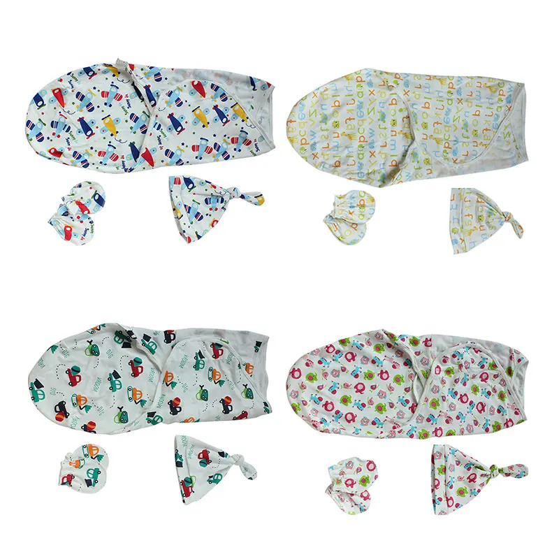 3 шт. Детские спальные мешки перчатки шапка набор спальный мешок для