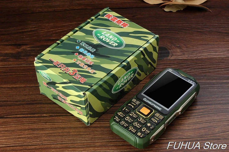 Аналоговый ТВ прочный мобильный телефон D8200 сенсорный экран большая клавиатура громкий голос 16800 мАч двойной фонарик две sim-карты мобильный телефон банк питания