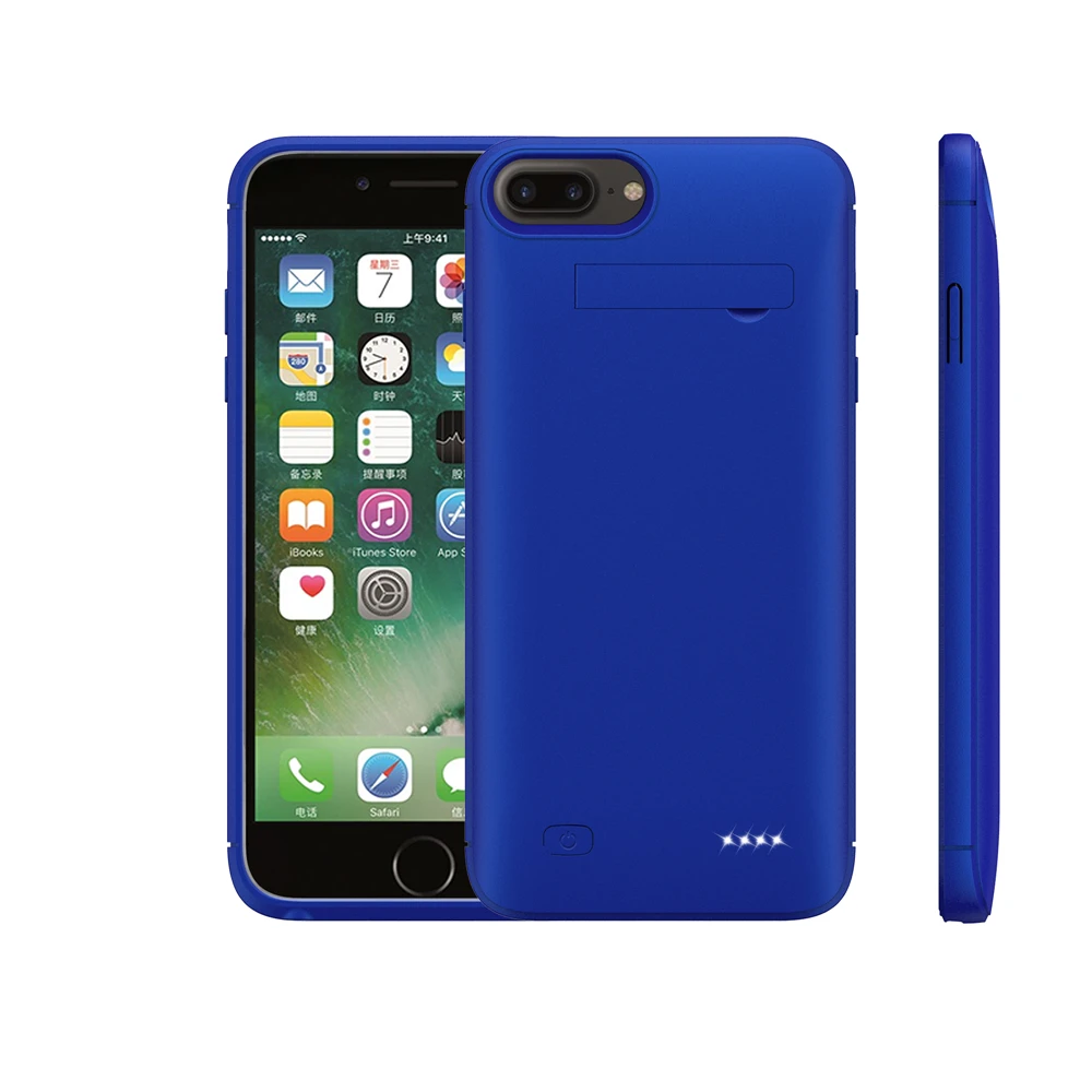 NTSPACE ультра тонкая батарея зарядное устройство чехол для iPhone 7 8 6 6s Plus зарядный чехол блок питания для iPhone 8 7 6 6s батарея Чехол