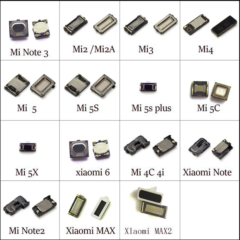 5 шт./лот шлейф динамика Динамик Для Сяо mi 2 2A 3 4 4C 4I 4S 5S плюс 5X 5C 6 Примечание 1 MAX X S