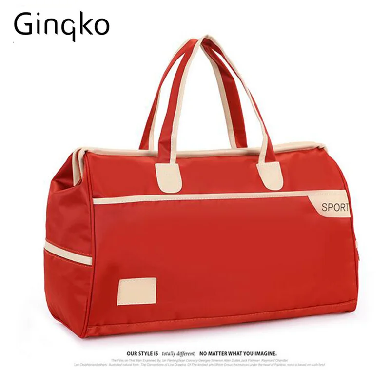 2017 Гинко watrerproof нейлон большая спортивная сумка для мужчин и женщин унисекс Яга