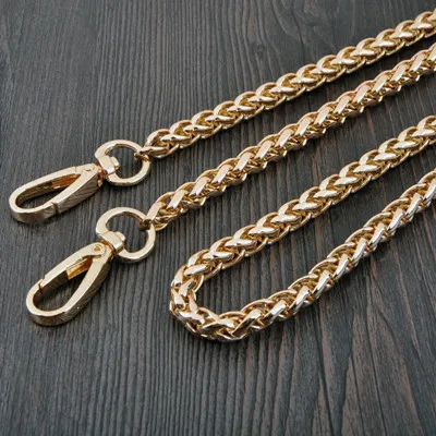 gold 40 cm Золотой цвет, много размеров, металлические аксессуары для сумок, сумка для сумок,, аксессуары для сумок, ремень для сумок, металлические цепочки - Цвет: gold 40 cm
