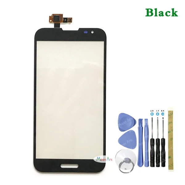 Высокое качество 5," для LG Optimus G Pro E980 E985 F240 сенсорный экран дигитайзер сенсор внешнее стекло объектив панель Черный Белый - Цвет: black With Tool