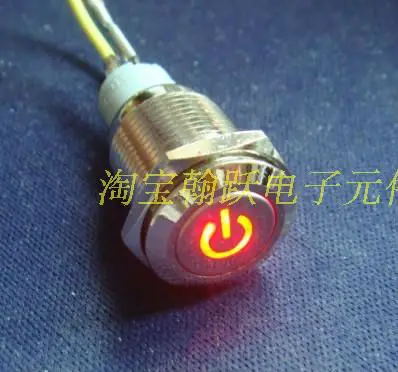 16 мм металлический кнопочный переключатель мгновенный тип и Тип фиксации