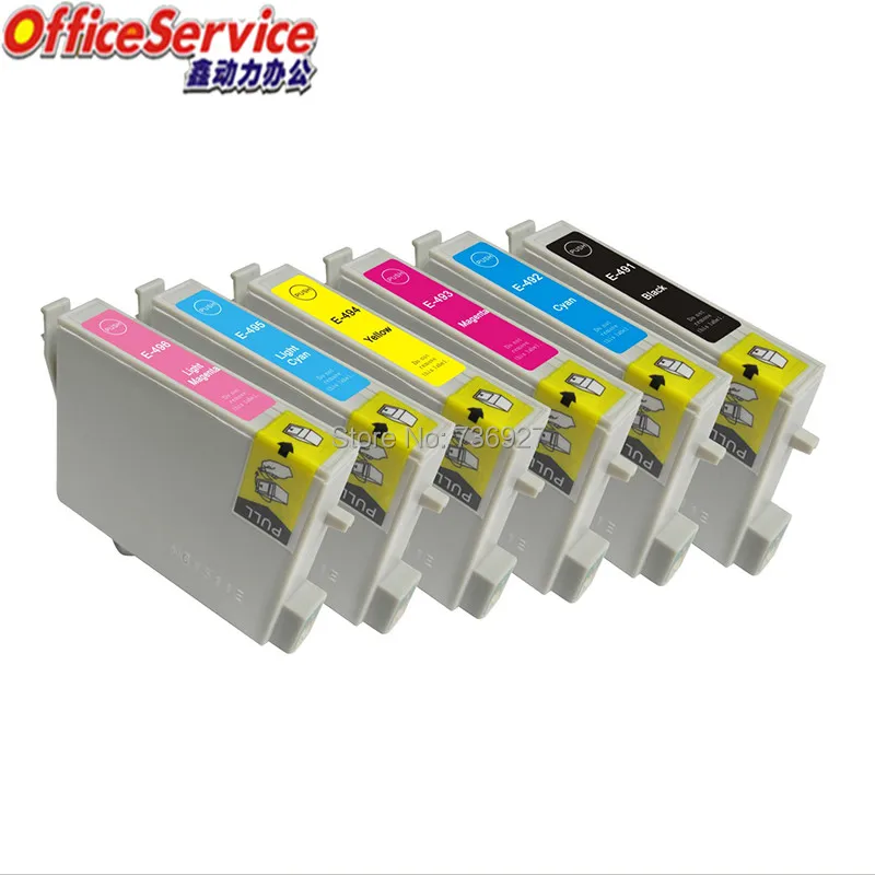 

Compatible Ink Cartridge T0491 to T0496 For Epson Stylus Photo R210 R230 R310 R350 RX510 RX630 RX650 inkjet printer
