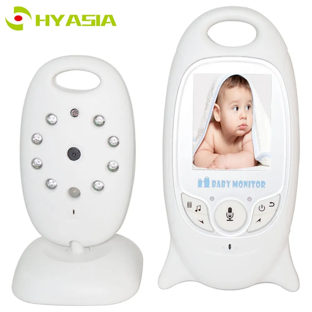 HYASIA Беспроводной Детский фотоаппарат 2way Talk детский монитор для новорожденных ночного видения температурный наушник с защитной застежкой няня видео монитор младенца