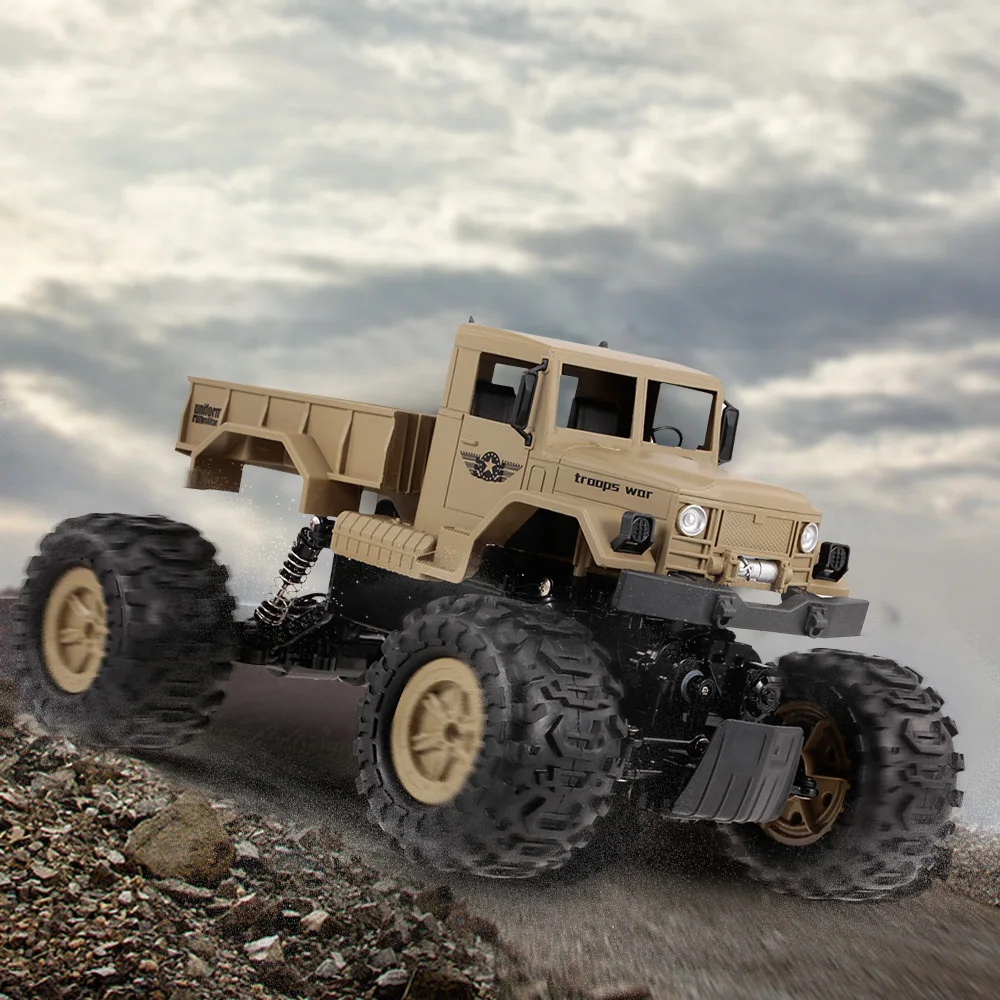 ZG C1231WS RC автомобиль 1:12 2 4 г 4WD внедорожных RTR военные автомобили электрический снег