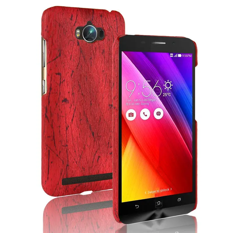 Для Asus Zenfone Max ZC550KL чехол деревянный узор Жесткий ПК + обложка на заднюю панель из