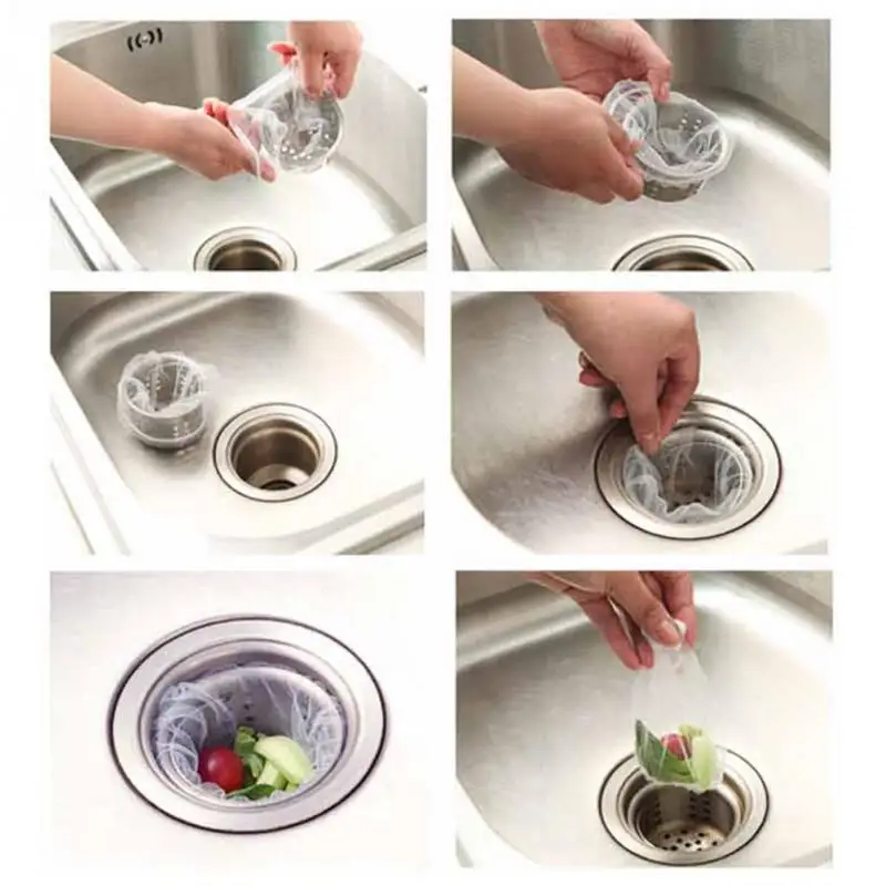 30 шт./компл. сетчатый одноразовый мешок для мусора|Сумки и корзины| |