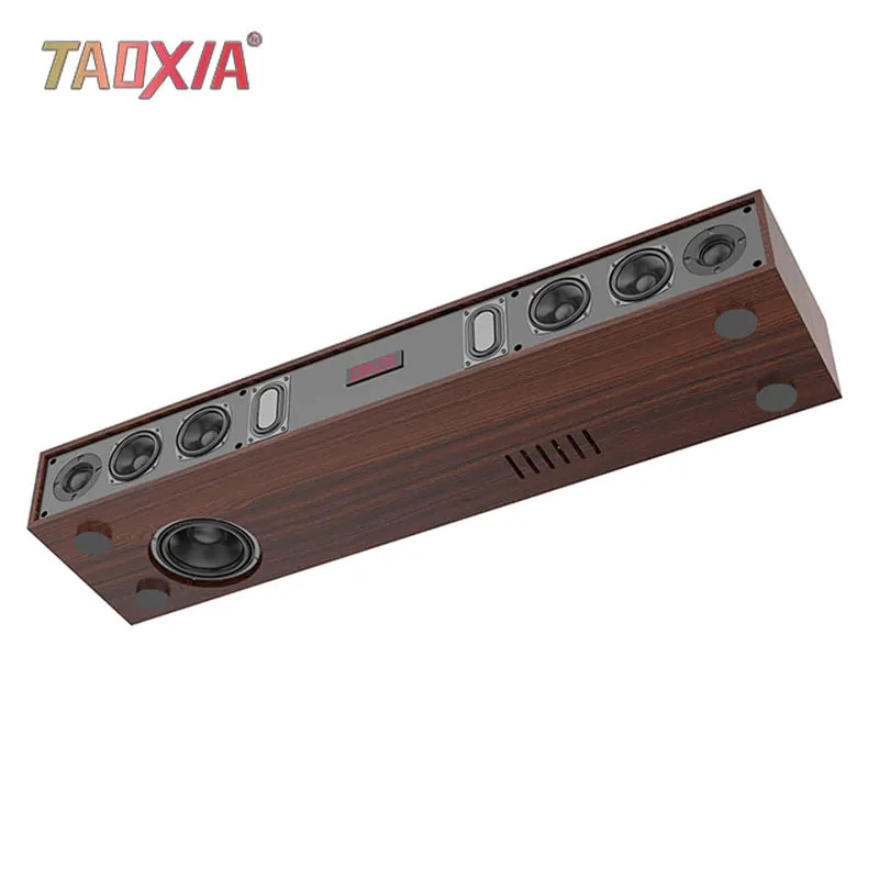 Сабвуфер высокой мощности Echo Wall Sound Wood 5 1 года домашняя система K song для гостиной