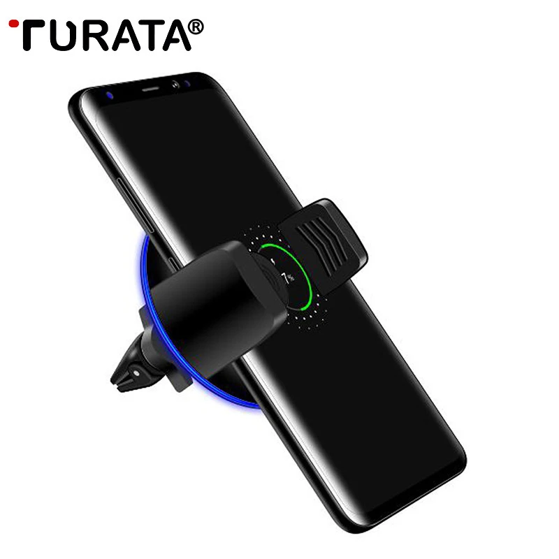 Turata 360 градусов вращения телефон автомобиля Магнитная Беспроводной Зарядное