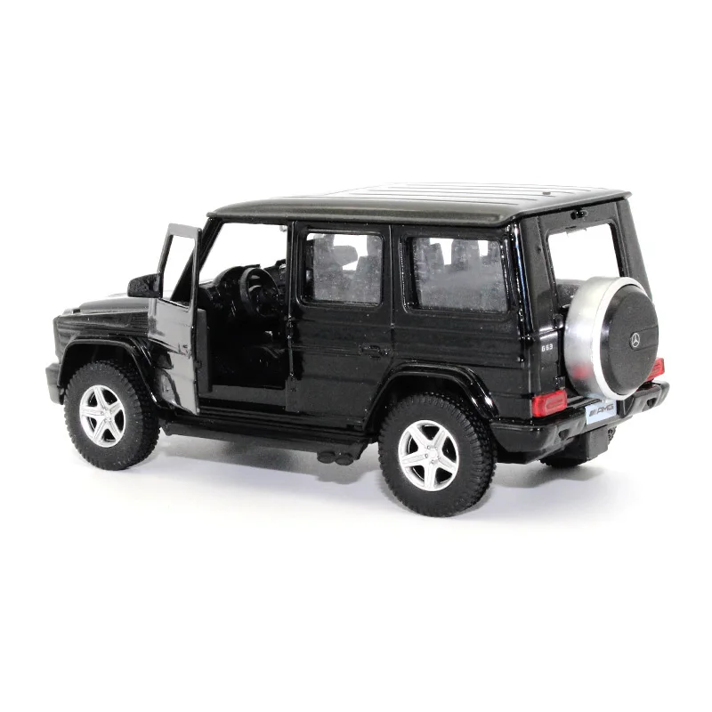 1:36 Benz G63 SUV литая модель автомобиля детские игрушки Коллекционная украшение