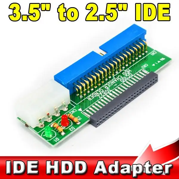 Адаптер конвертера жесткого диска с HDD на 3 5 &quotIDE 40Pin интерфейс 44Pin 2 5&quot для