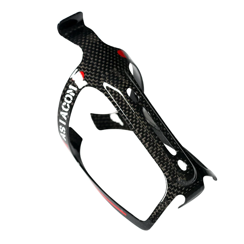 2017 ASIAOCM 3K glossy Full Carbon Fiber Bicycle Water Bottle Holder Ultralight Road Bike Cage MTB Parts | Спорт и развлечения